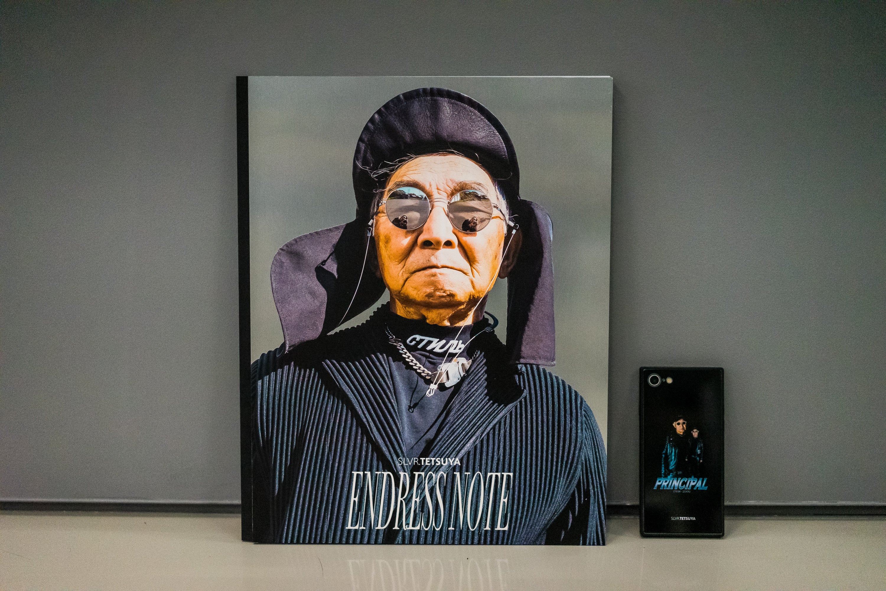 SLVR.TETSUYA PHOTO BOOK "ENDRESS NOTE" Special Edition Gifted from his grandson