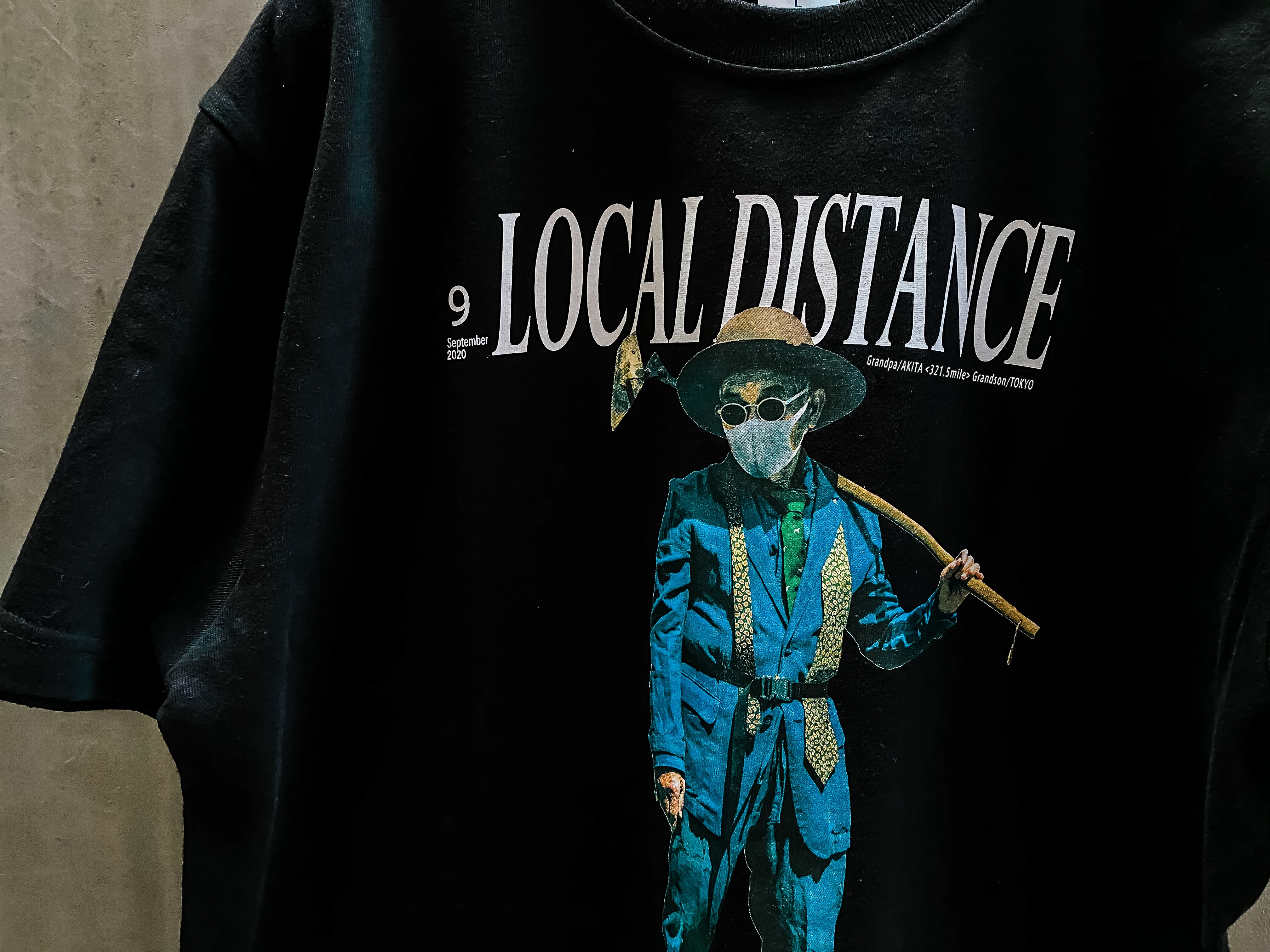 SLVR.TETSUYA T-Shirt "LOCAL DISTANCE"