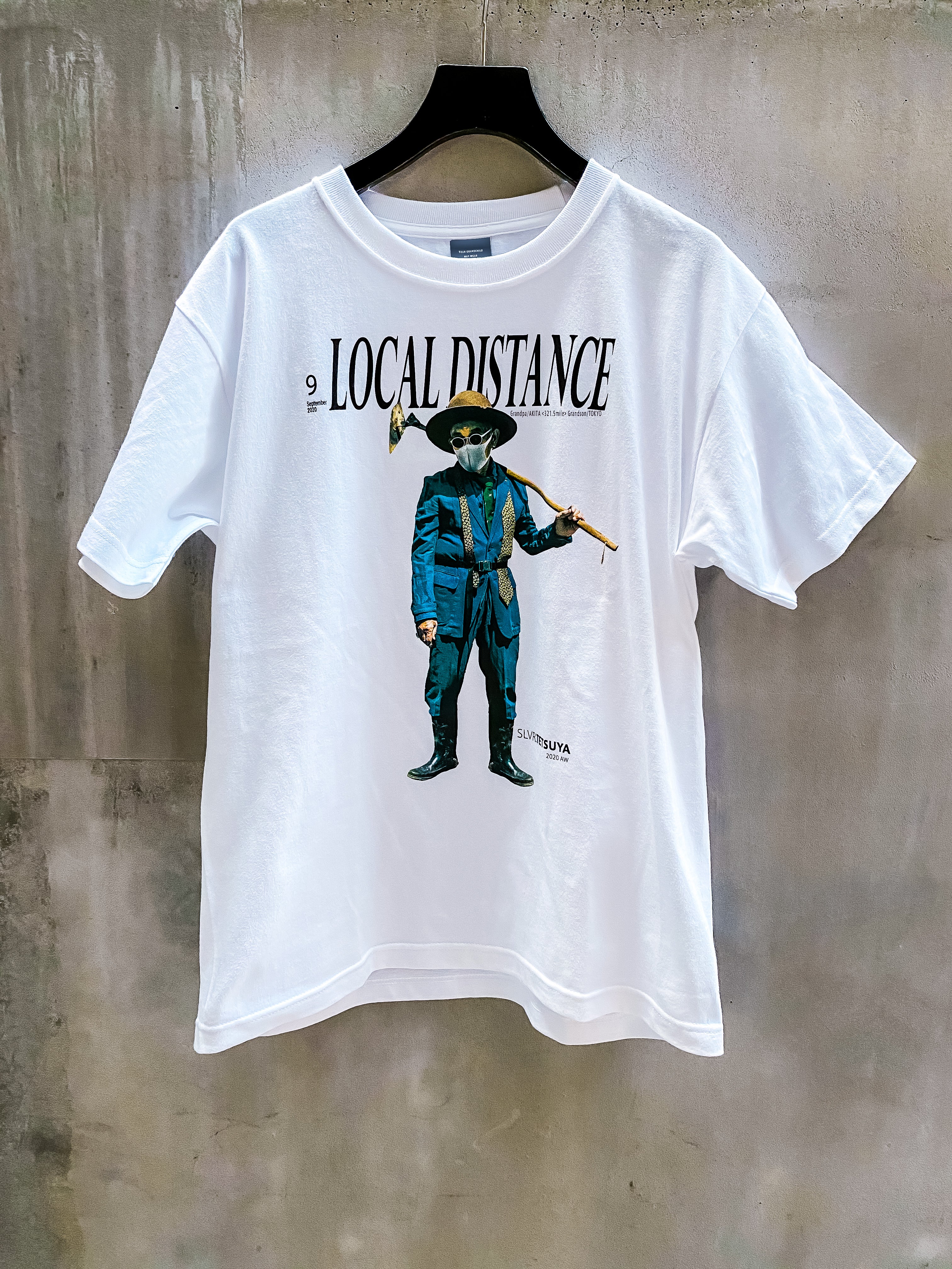 SLVR.TETSUYA T-Shirt "LOCAL DISTANCE"